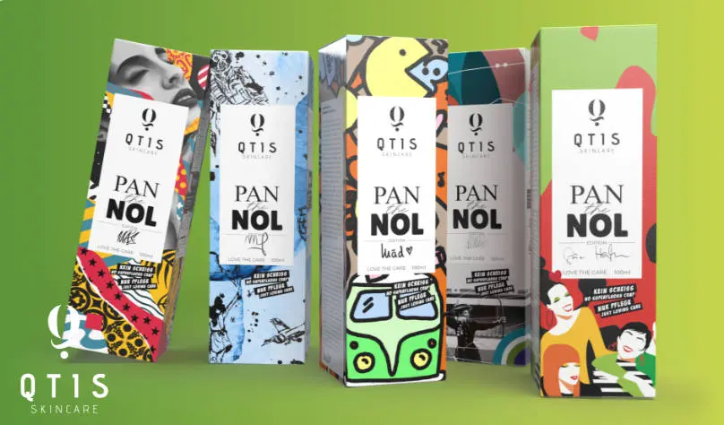 QTIS skincare portfolio starts here. With our very smooth "Pan The Nol" skin ointment