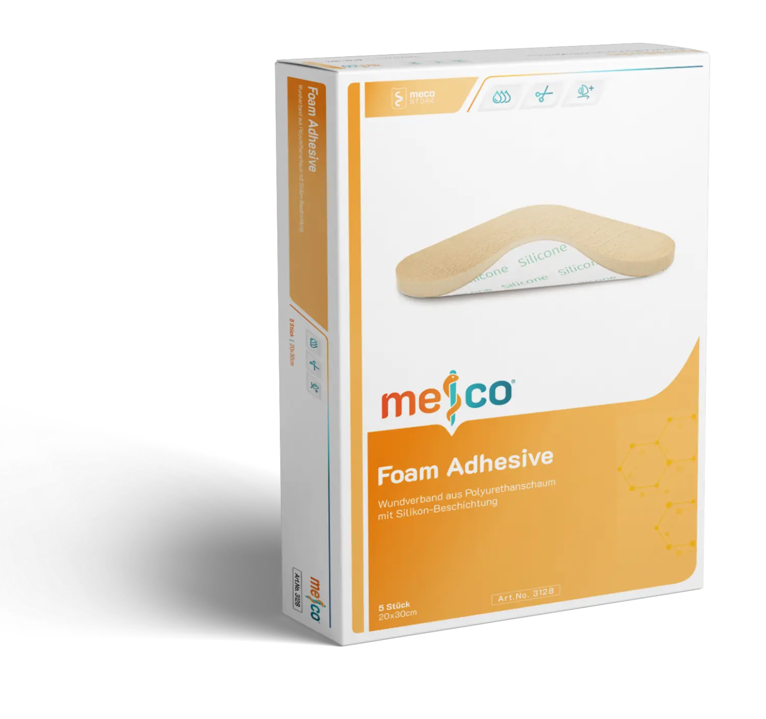 meco foam adhesive designed and developed for special wound care
